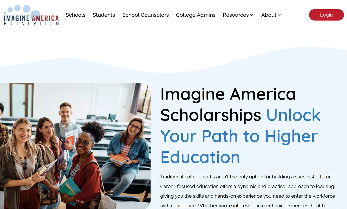 Imagine America Foundation project screenshot
